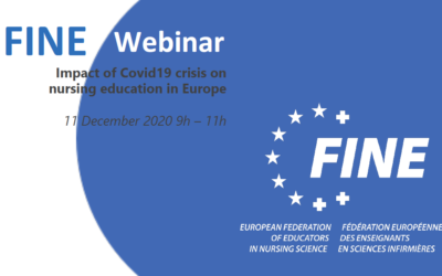 FINE Europe Webinar : « Impact of Covid19 crisis on nursing education in Europe » – Conclusions